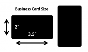 Standard Business Card Size – GetHow