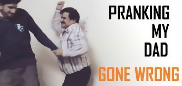 Gone daddy gone. Dad goes for Milk Prank.